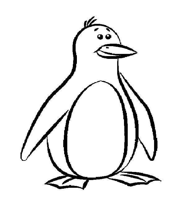 Pingwin kolorowanki